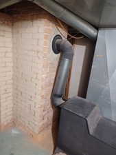 Detailed view of brick wall