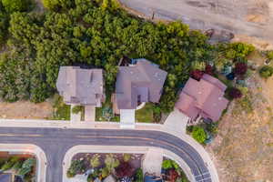 View of property location with nearby suburban area
