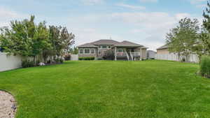 View of rear view of house