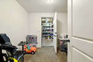 View of storage room