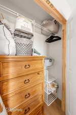 View of closet