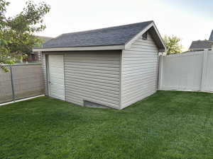 View of shed