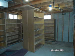 Mechanical and storage room
