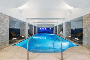 View of indoor pool
