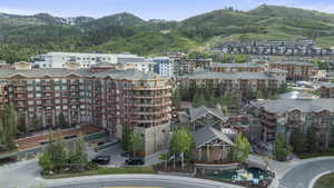 Aerial view of mountains