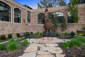 View of patio