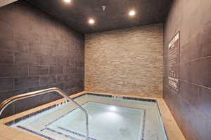 View of pool