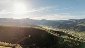 View of mountain backdrop
