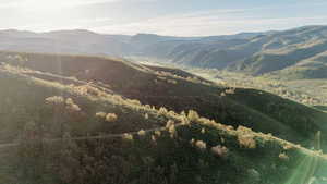 View of mountain background