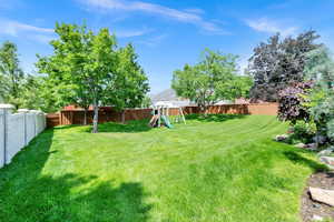 View picnic area and playground
