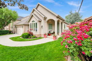 All landscaping maintained by HOA.