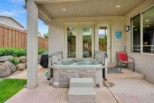 Hot Tub Included