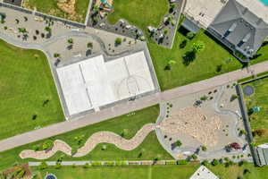 HOA pickleball courts and trails.