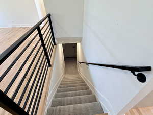 View of staircase