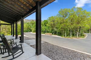 View of patio