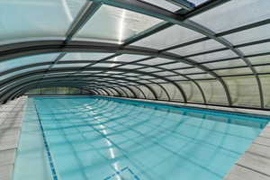 View of indoor pool