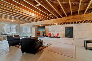 View of basement