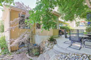 View of patio / terrace featuring outdoor dining area