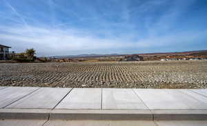 SURVEY MARKERS IN SIDEWALK Roomy .57 acre lot, Frontage 166 ft, Sides 150