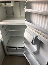 2nd floor kitchen Detailed view of refrigerator