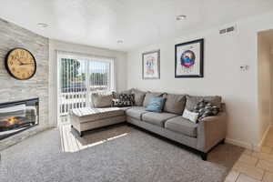 Enjoy your breathtaking view of the mountains from you 3rd level balcony.