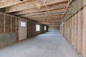 View of basement