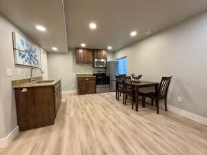 Basement kitchen