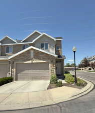 End unit townhouse with lots of space and light