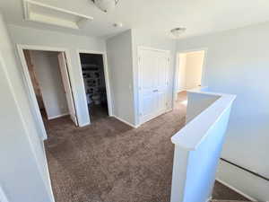 Top floor landing to the bedrooms, bathroom and laundry