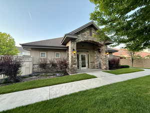 Community clubhouse exterior