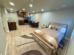 Basement studio apartment