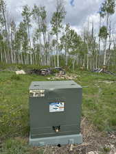 Power transformer on Aspen Drive