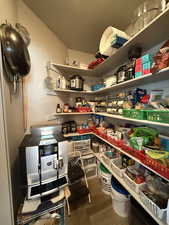 Walk in pantry