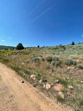 View of yard featuring a rural view