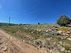 View of mountain background