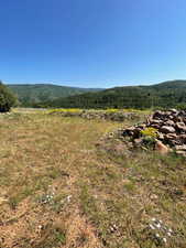 View of mountain backdrop