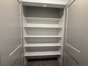 View of closet