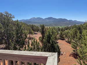 View of mountain background