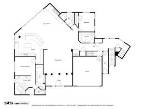 View of floor plan / room layout