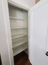 View of closet