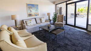 View of living room