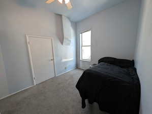 Second Bedroom with High Ceilings