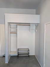 View of closet