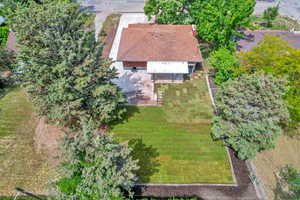 Aerial view of property and surrounding area