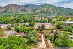View of mountain background