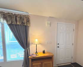 View of foyer entrance