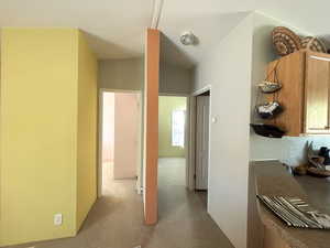 Hall to 2 more bedrooms