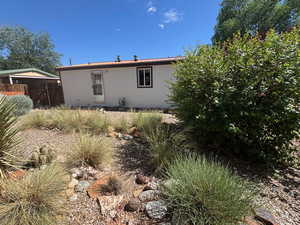 View of back of property