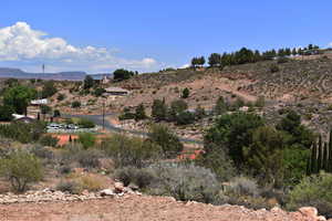 View of mountain background