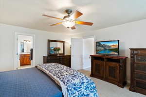 It's a lovely space for all your bedroom furniture.
